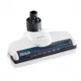 LEIFHEIT Regulus PowerVac 2en1 aspirador escoba de batería con unidad de mano, 20V Li-Ion, 40min de autonomía, depósito de polvo de 0,45L, luces LED, blanco/gris/azul