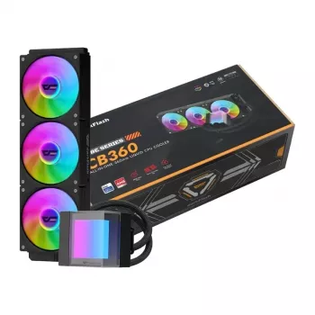 DarkFlash CB360 refrigeración líquida para CPU 360mm ARGB - negra