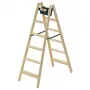 HAILO escalera de doble acceso H77 ComfortLine madera 2x6 peldaños
