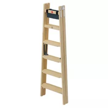 HAILO escalera de doble acceso H77 ComfortLine madera 2x6 peldaños