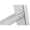 Hailo ProfiStep uno 7106-007 escalera de apoyo de aluminio, 7 peldaños, altura de trabajo máx. 2,70 m, plata
