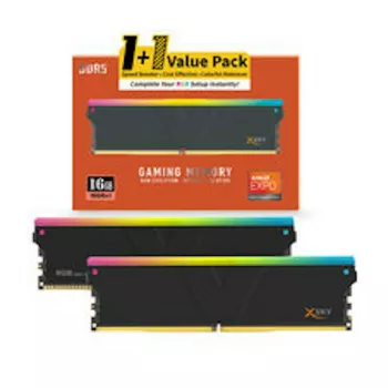 V-Color Manta XSky RGB 16GB DDR5-6000 CL28 EXPO módulo de memoria, negro