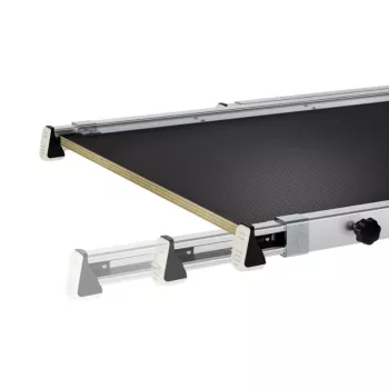 HAILO TP2 Pro plataforma para escaleras – plataforma de trabajo de aluminio ajustable para escaleras, 150 kg, EN 131