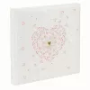 Goldbuch Golden Heart álbum de fotos de boda 30x31 cm, 60 páginas blancas, corazones de lámina dorada 08 062