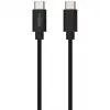 ANSMANN cable de datos y carga USB-C a USB-C, 1,2 m, 60W Power Delivery, negro