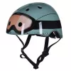 Hornit Military casco de bicicleta para niños 53-58 cm con luz LED trasera