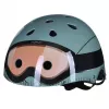 Hornit Military casco de bicicleta para niños 53-58 cm con luz LED trasera