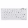 CONTOUR DESIGN Active Key MedicalKey AK-C4110 teclado inalámbrico, QWERTZ DE, blanco, IP68 desinfectable, recargable