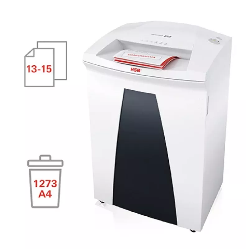 HSM SECURIO B34 destructora de documentos con pretriturador de corte en partículas