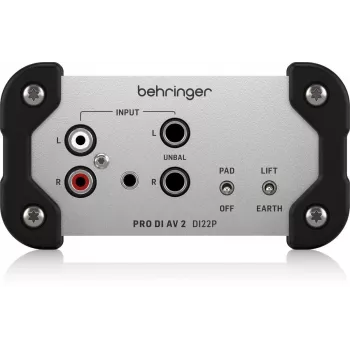 Behringer DI22P caja DI estéreo pasiva