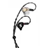 Stagg SPM-PRO BK auriculares de monitor in-ear con drivers dinámicos de 10mm, cable desmontable, negro