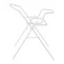 KEEEPER soporte universal para bañera Dawid blanco – altura ajustable, plegable, compatible con bañeras para bebé 84–100 cm