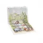 KEEEPER esterilla de viaje Antek Winnie the Pooh, plegable, blanca, 70 x 50 x 5 cm