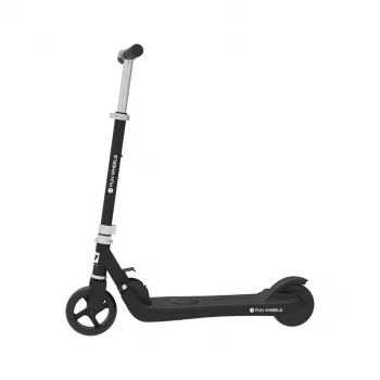 REBEL FUN WHEELS BLACK patinete eléctrico 250W 25km/h 8 pulgadas ruedas de goma maciza