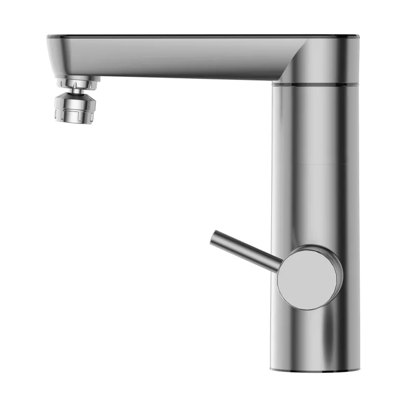 TEESA TSA4111 Grifo calentador de agua – Cromo Metal Vertical