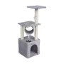REBEL RA-1002 ZOO Árbol rascador para gatos 92 cm Gris