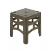 KEEEPER Timo Mesa de camping plegable M, Oliva, Aluminio, 80 kg de carga, 46,5x44,5x55 cm