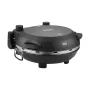 TEESA SUPREME FUN Horno de pizza 1200W, 400°C, Doble resistencia, Negro