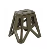 KEEEPER Silla de camping plegable Tom, Oliva, capacidad de carga 120 kg, 29 x 20 x 39 cm