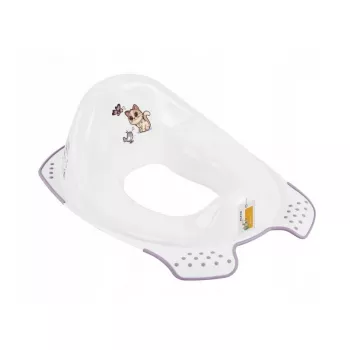 keeeper Orinal entrenador con función antideslizante Ewa «Cats» 30x40x15cm Blanco