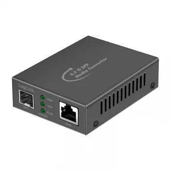 LogiLink Convertidor de medios 2,5 Gigabit RJ45 a SFP
