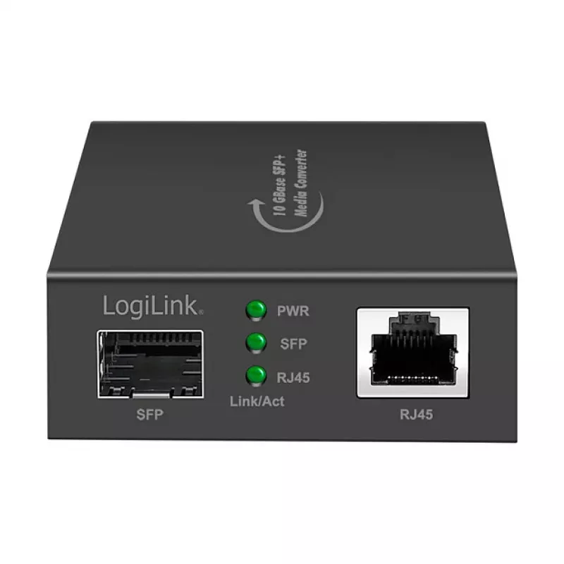 LogiLink Convertidor de medios 10 Gigabit RJ45 a 10G SFP+ (NMC003)