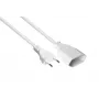 Kabelmeister Cable alargador Euro CEE 7/16 conector macho a conector hembra blanco 0,75mm² 3m