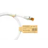 KABELMEISTER Cable de red RJ45 Cat.7 S/FTP, TPE, libre de halógenos, blanco, 10m