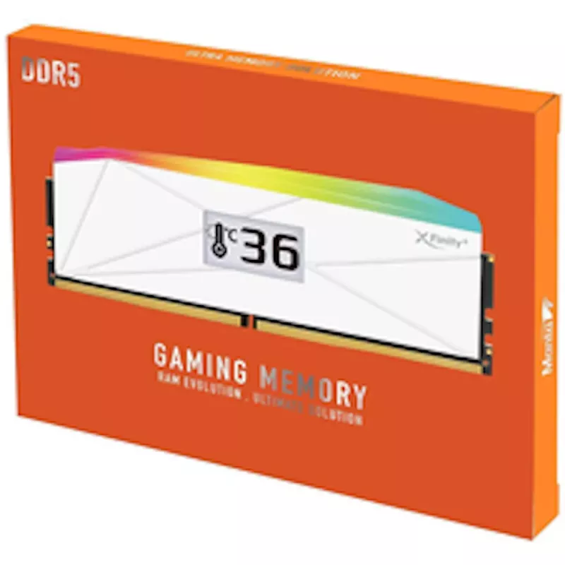 V-Color Manta XFinity+ aRGB 32GB (2x16GB) DDR5-6400 CL32 kit de memoria RAM para PC blanco