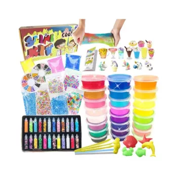 iLike Slime DIY Kit XL set completo para hacer slime en casa multicolor