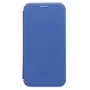 Evelatus Apple iPhone X/Xs funda tipo libro azul oscuro