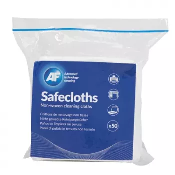 AF Safecloths 34cm x 32cm 50 unidades paños de limpieza sin pelusa para pantallas y ópticas