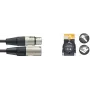 Stagg NMC20R Cable de micrófono XLR de 20m - Negro
