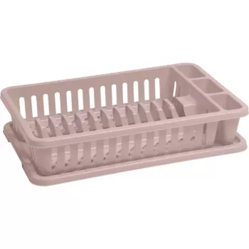 Escurridor de platos CURVER 26,5 x 42 x 8,8 cm Beige