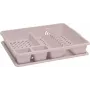 Escurridor de platos efecto ratán Curver 45x38x8,8 cm Beige