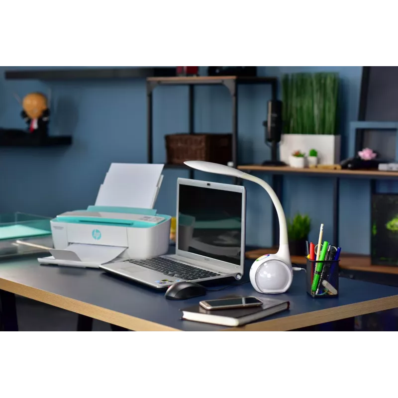 Lámpara de mesa LED Activejet AJE-RAINBOW con base de iluminación RGB