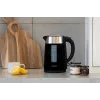 Hervidor eléctrico Blaupunkt EKP412 1,7L 2200W Acero inoxidable Plata/Negro