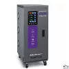 Estabilizador de tensión trifásico con servomotor Qoltec 20kVA AVR con LCD, precisión ±3%, Expert Line