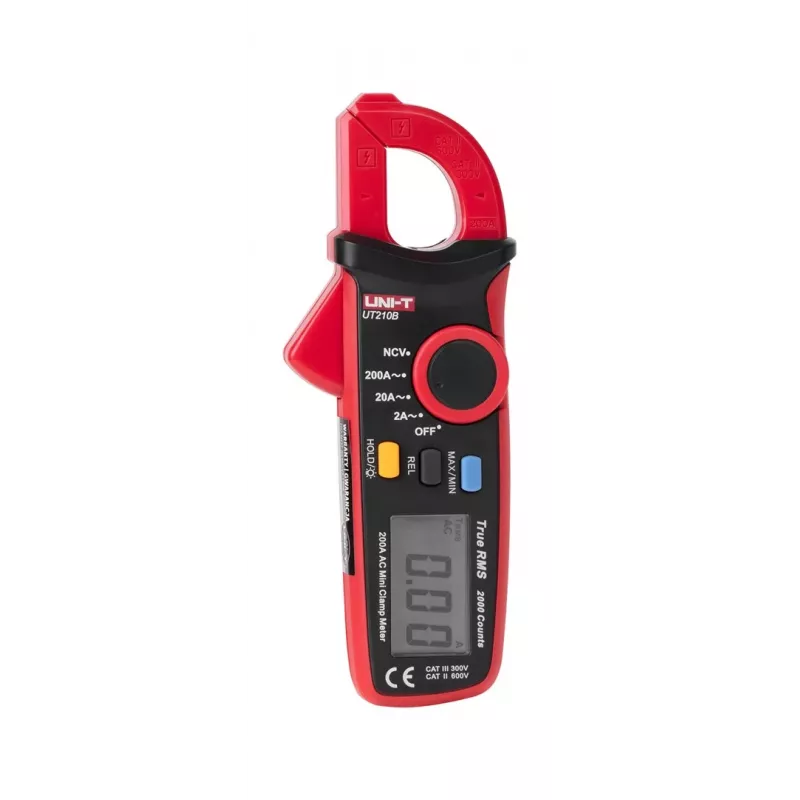 UNI-T UT210B pinza amperimétrica digital, 200 A AC