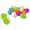 LEAN TOYS Huevos de Pascua juguete squishy conejo 12 uds.