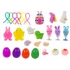 LEAN TOYS Pascua Set de juguetes fidget antiestrés 24 elementos