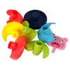 LEAN TOYS Pista de bolas educativa 6 niveles clasificador de cesta cerdito