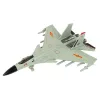 LEAN TOYS 15410 Avión de combate con propulsión por fricción gris 1:72