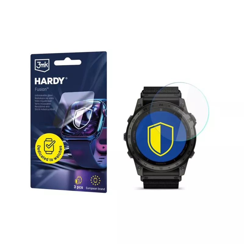 3MK PROTECTION Garmin Tactix 7 AMOLED Edition - 3mk Hardy Fusion protección para reloj