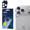 3MK PROTECTION Apple iPhone 18 Pro / 18 Pro Max HARDY Lens Protection Pro Plata