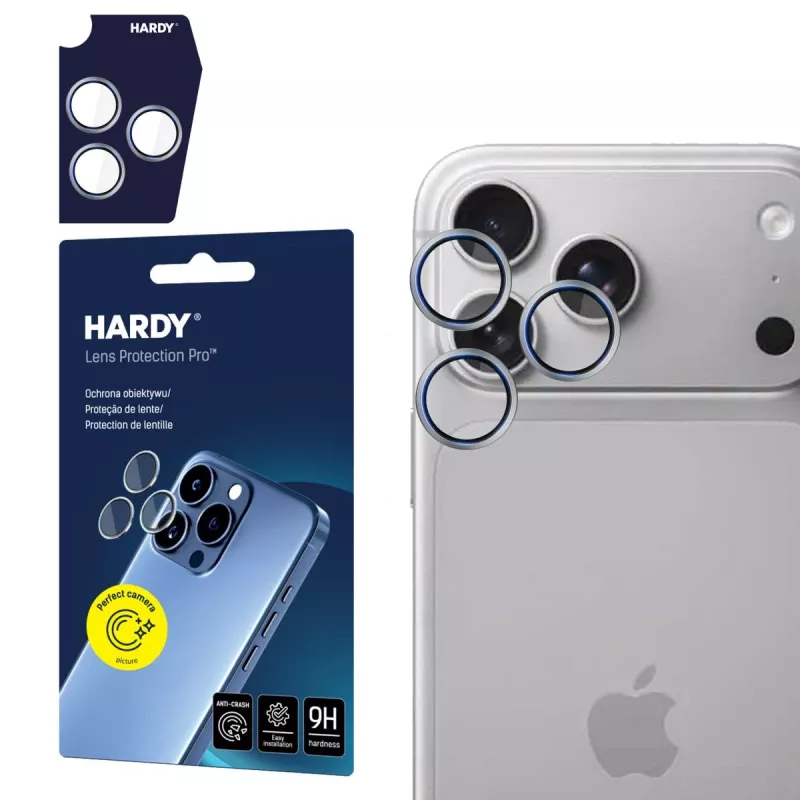 3MK PROTECTION Apple iPhone 18 Pro / 18 Pro Max HARDY Lens Protection Pro Plata