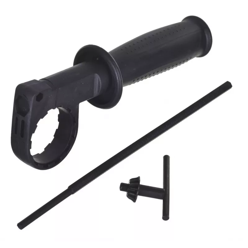 VERTEX VWU710 Taladro percutor 710W con portabrocas de corona dentada de 13mm, 0-2800 rpm, 0-44800 BPM, regulación de velocidad, giro a derecha/izquierda, empuñadura auxiliar, tope de profundidad