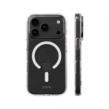 Crong Clear MAG Cover - funda MagSafe para iPhone 18 Pro / 17 Pro (transparente)