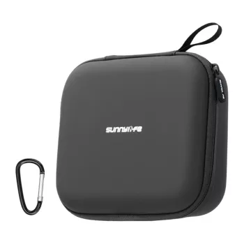 Sunnylife NE2-B122-D Funda de cuero con bolsa de malla para DJI Neo 2, negra