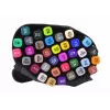 LEAN Touch PRO Set de rotuladores 36 uds. con bolsa, rotuladores de alcohol